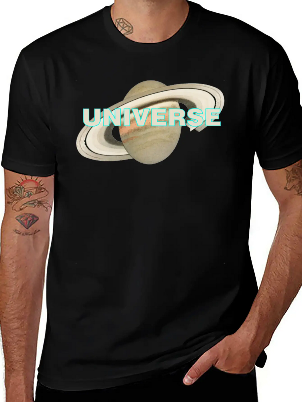 Universe Unisex Casual T-Shirt – Clean Design For Daily Comfort