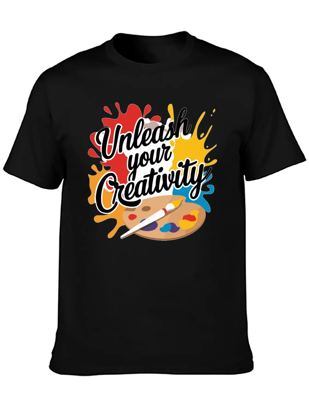 Unleash Your Creativity Design Stylish Everyday T-Shirt – Unisex Basic Cotton Tee