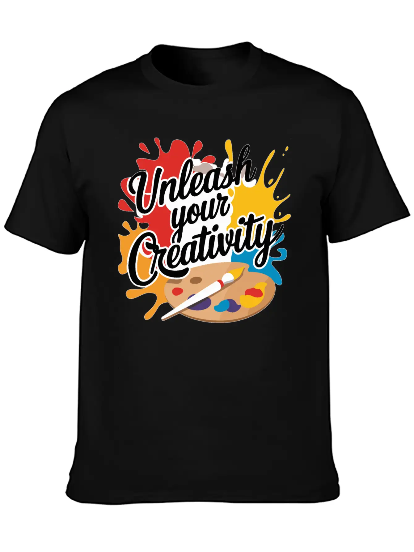 Unleash Your Creativity Design Stylish Everyday T-Shirt – Unisex Basic Cotton Tee