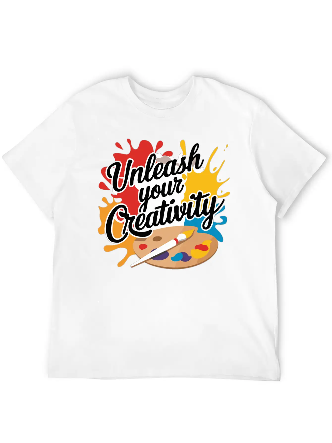 Unleash Your Creativity Design Stylish Everyday T-Shirt – Unisex Basic Cotton Tee