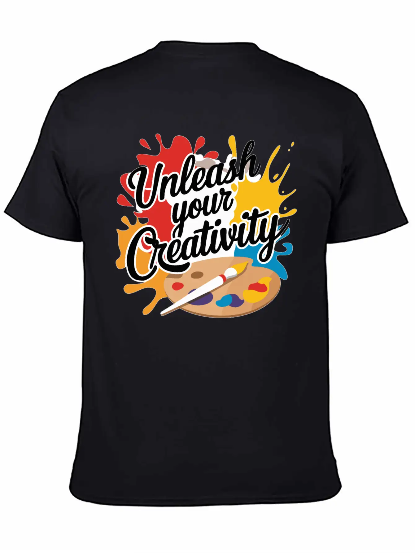 Unleash Your Creativity Design Stylish Everyday T-Shirt – Unisex Basic Cotton Tee