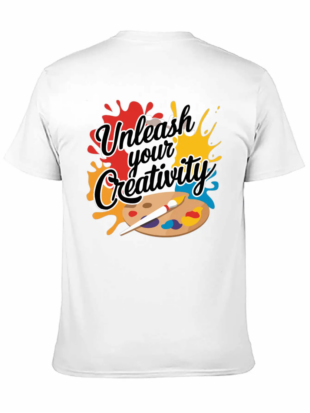 Unleash Your Creativity Design Stylish Everyday T-Shirt – Unisex Basic Cotton Tee