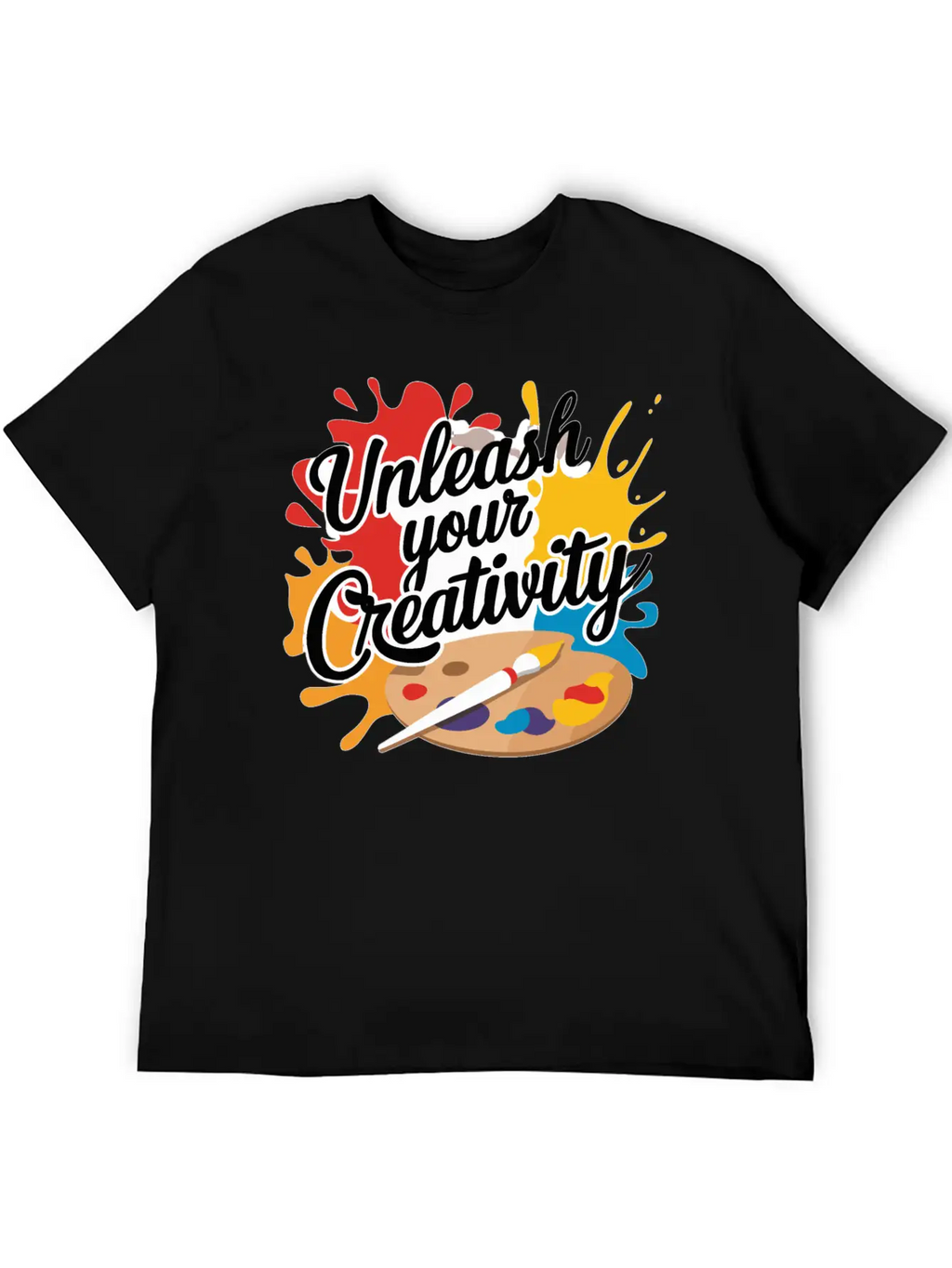 Unleash Your Creativity Design Stylish Everyday T-Shirt – Unisex Basic Cotton Tee