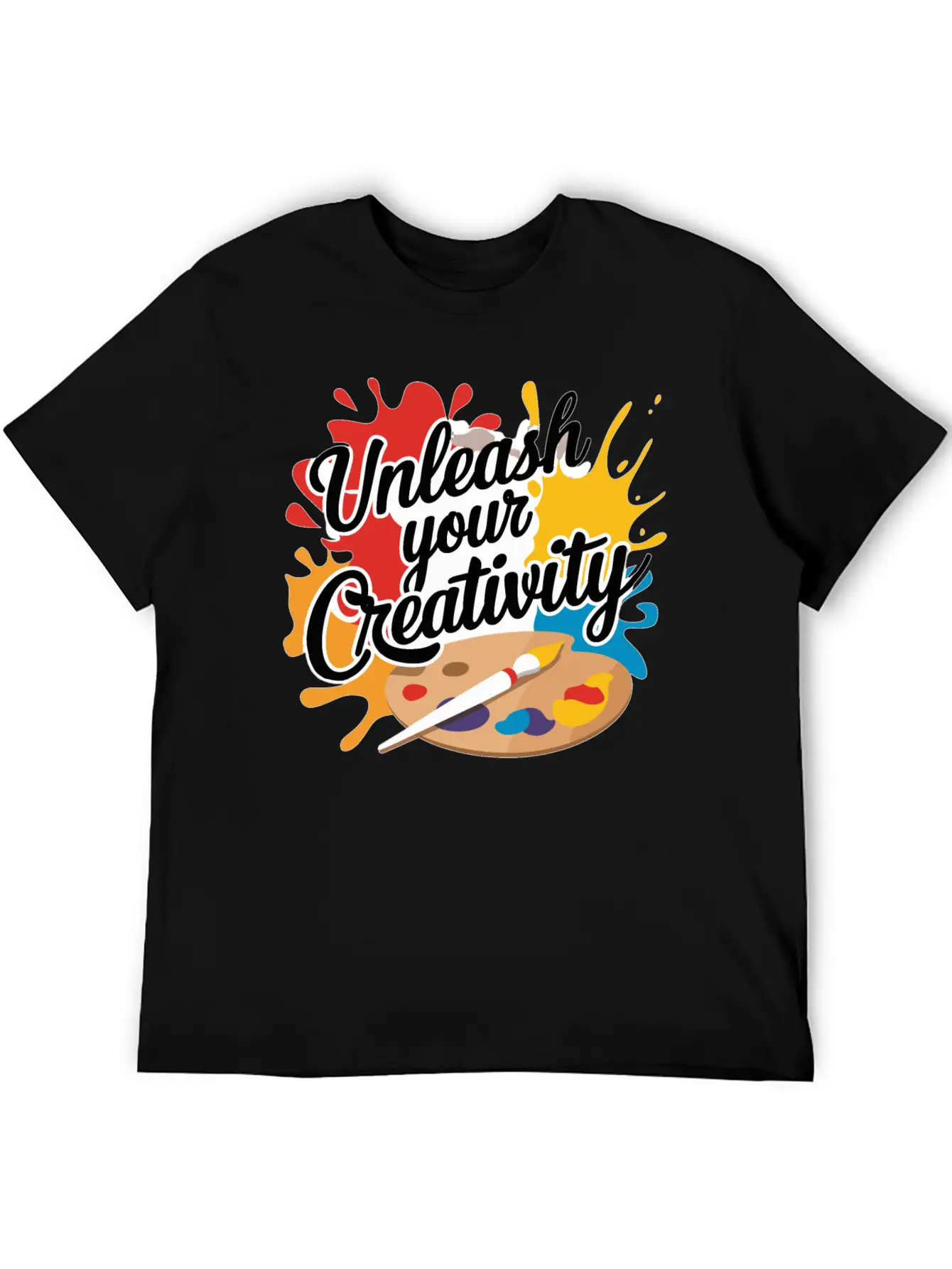 Unleash Your Creativity Design Stylish Everyday T-Shirt – Unisex Basic Cotton Tee