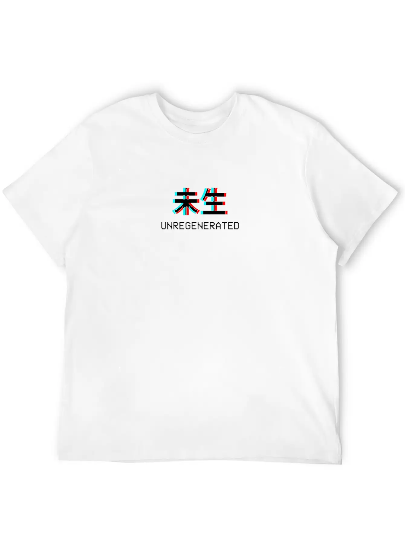 Unregenerated Japanese Vaporwave Aesthetic Gift Unisex Casual T-Shirt – Clean Design For Daily Comfort