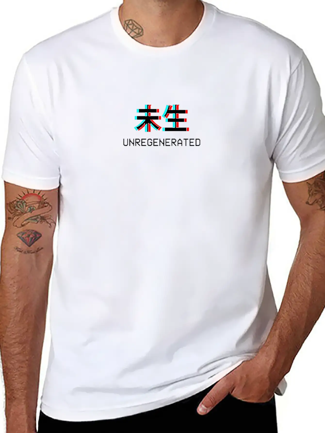 Unregenerated Japanese Vaporwave Aesthetic Gift Unisex Casual T-Shirt – Clean Design For Daily Comfort
