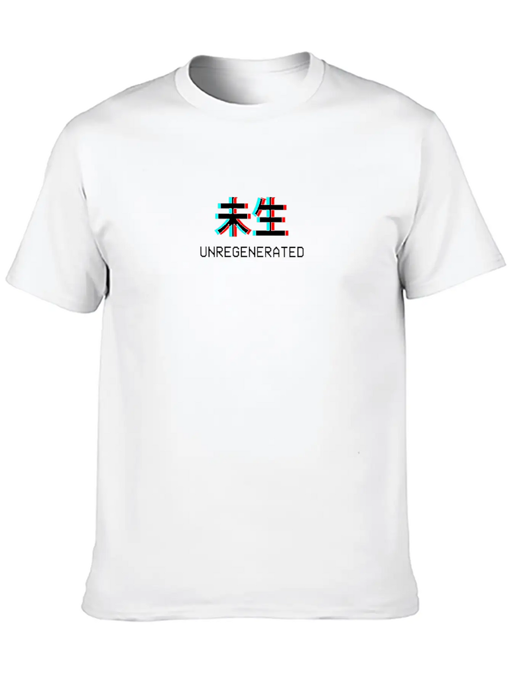 Unregenerated Japanese Vaporwave Aesthetic Gift Unisex Casual T-Shirt – Clean Design For Daily Comfort