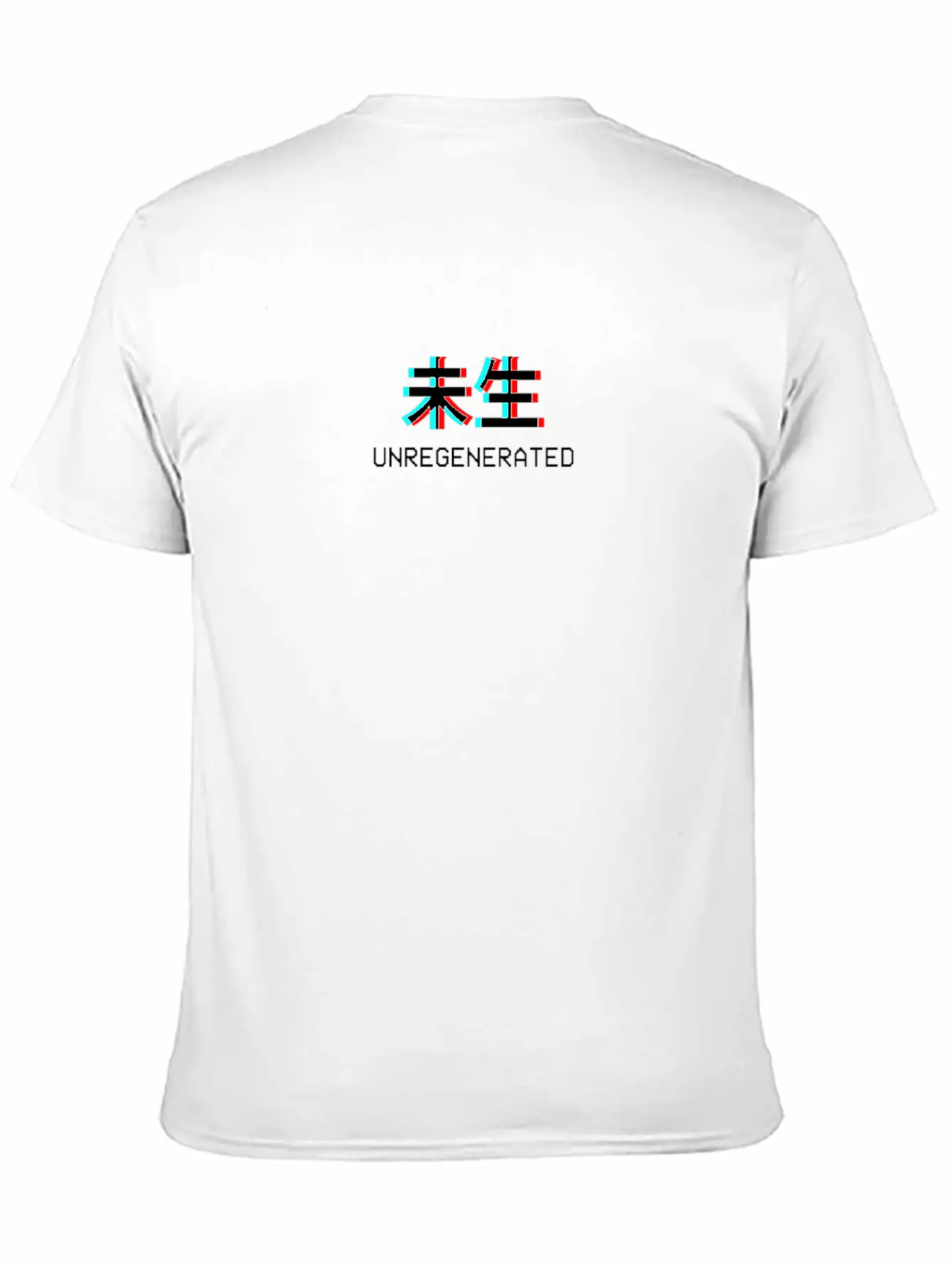 Unregenerated Japanese Vaporwave Aesthetic Gift Unisex Casual T-Shirt – Clean Design For Daily Comfort