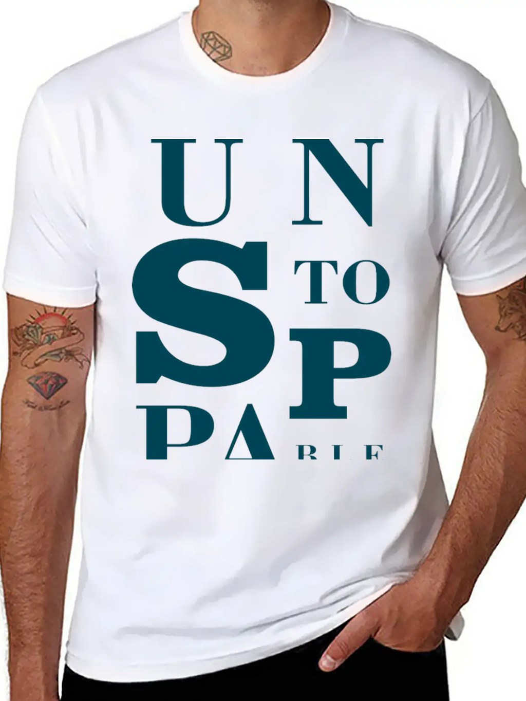Unstoppable 10 Unisex Casual T-Shirt – Clean Design For Daily Comfort