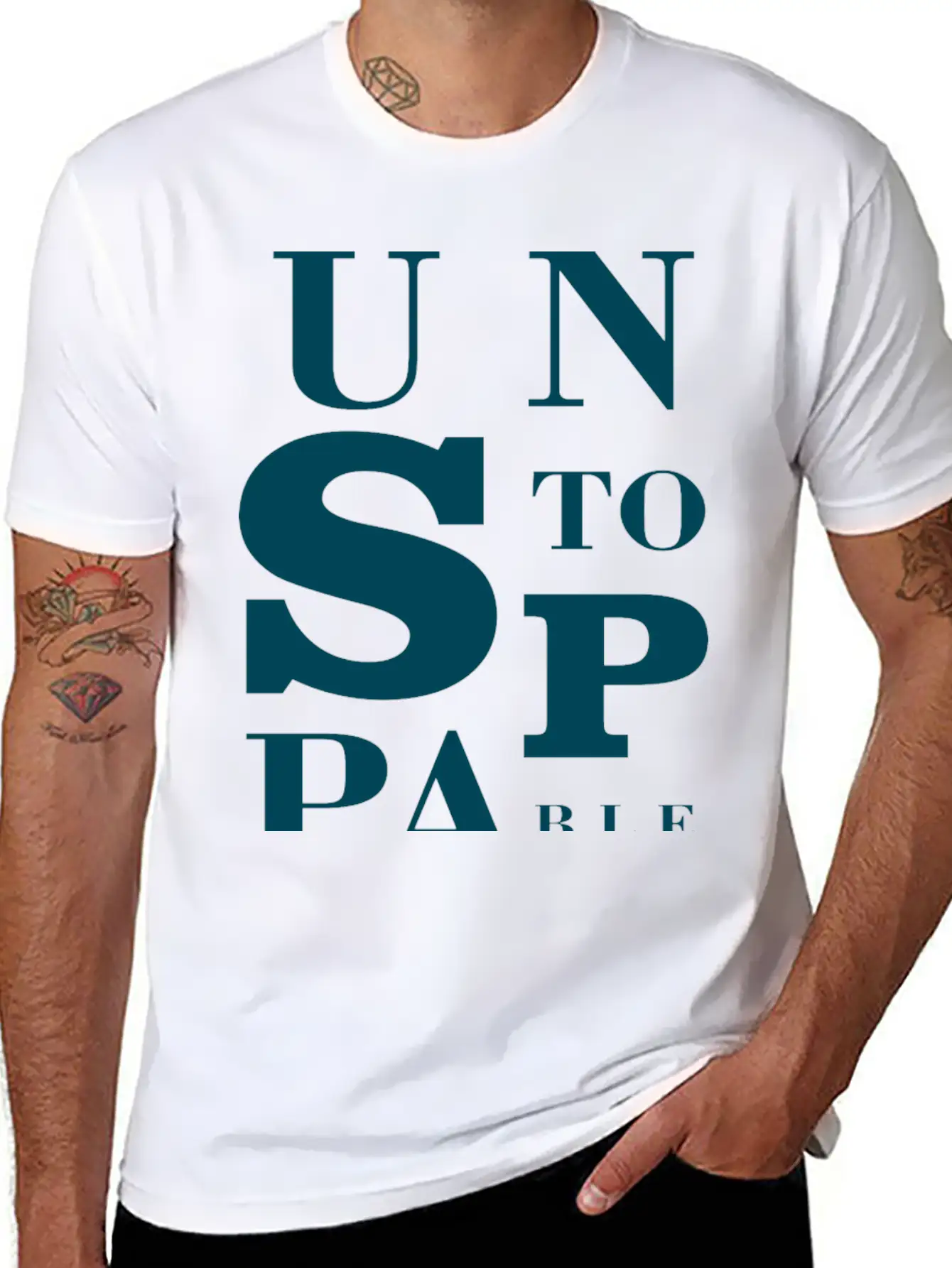 Unstoppable 10 Unisex Casual T-Shirt – Clean Design For Daily Comfort