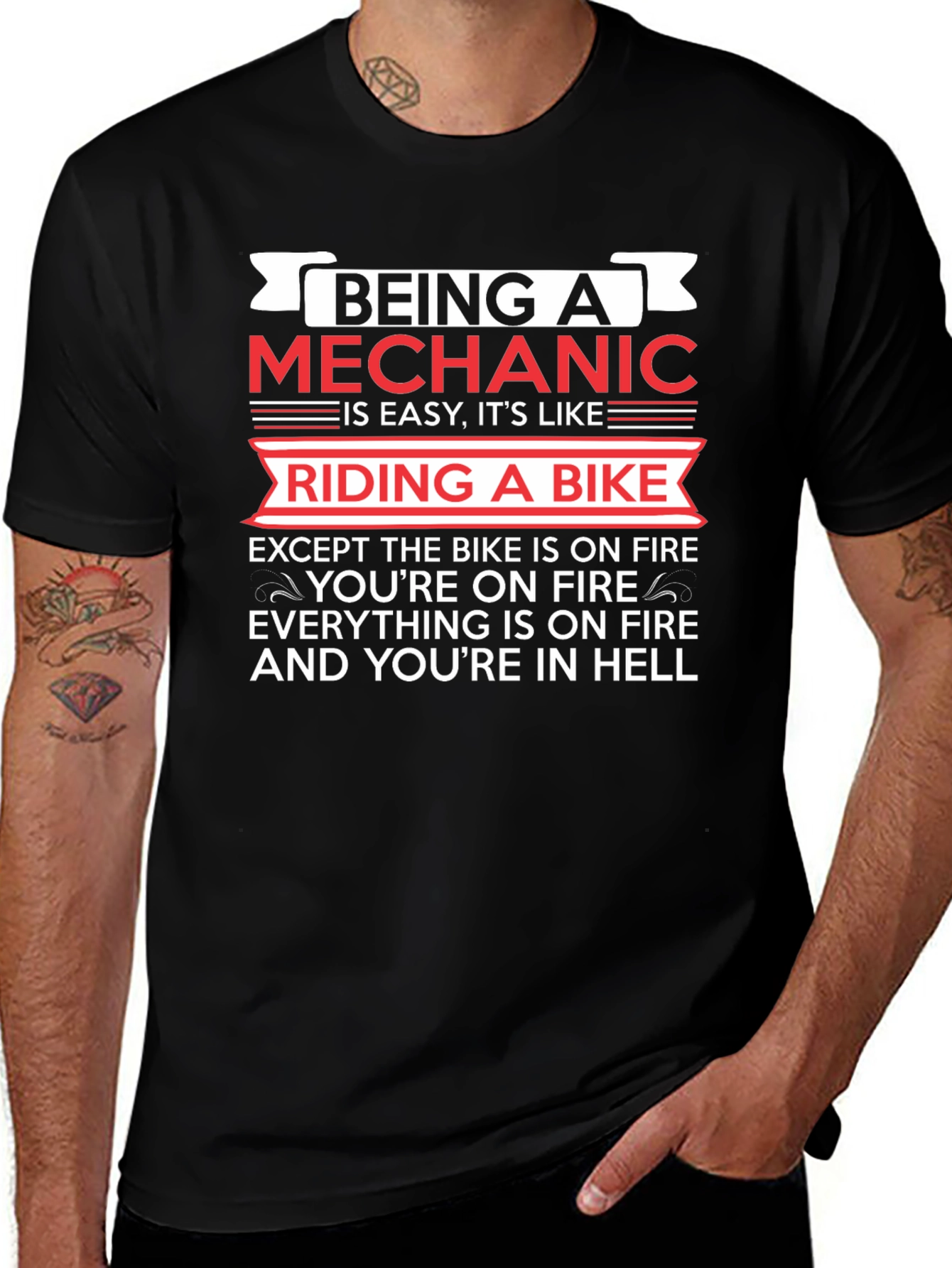 Being A Mechanic T-Shirt