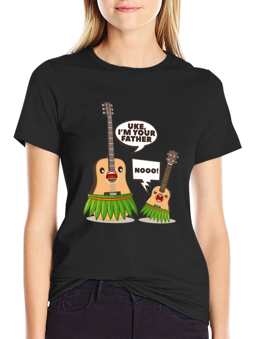 Uke Im Your Father Funny Graphic T-Shirt