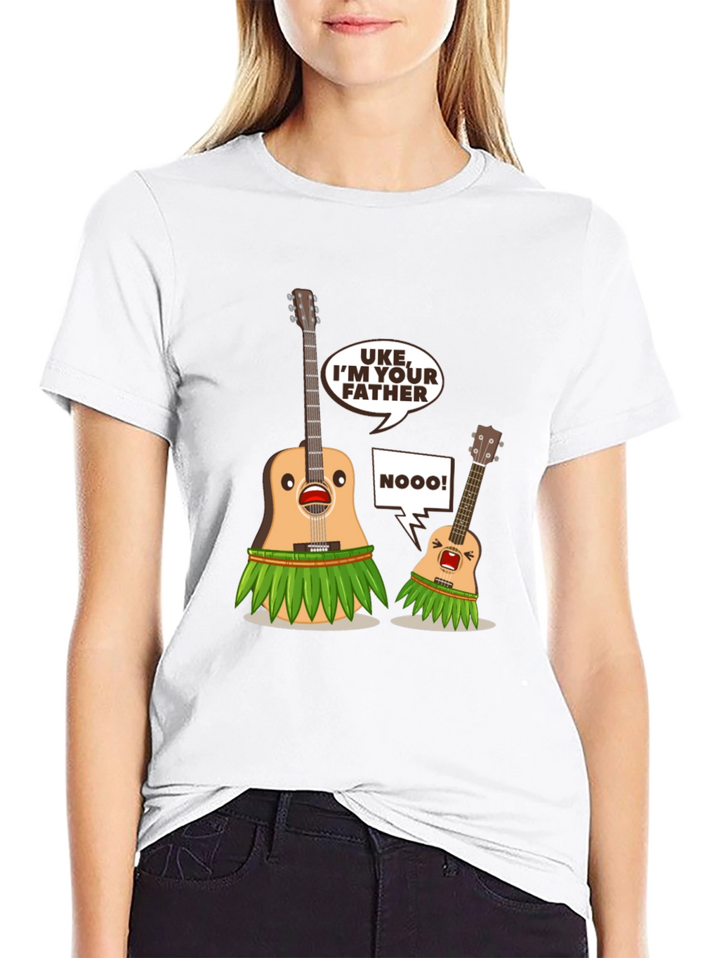 Uke Im Your Father Funny Graphic T-Shirt