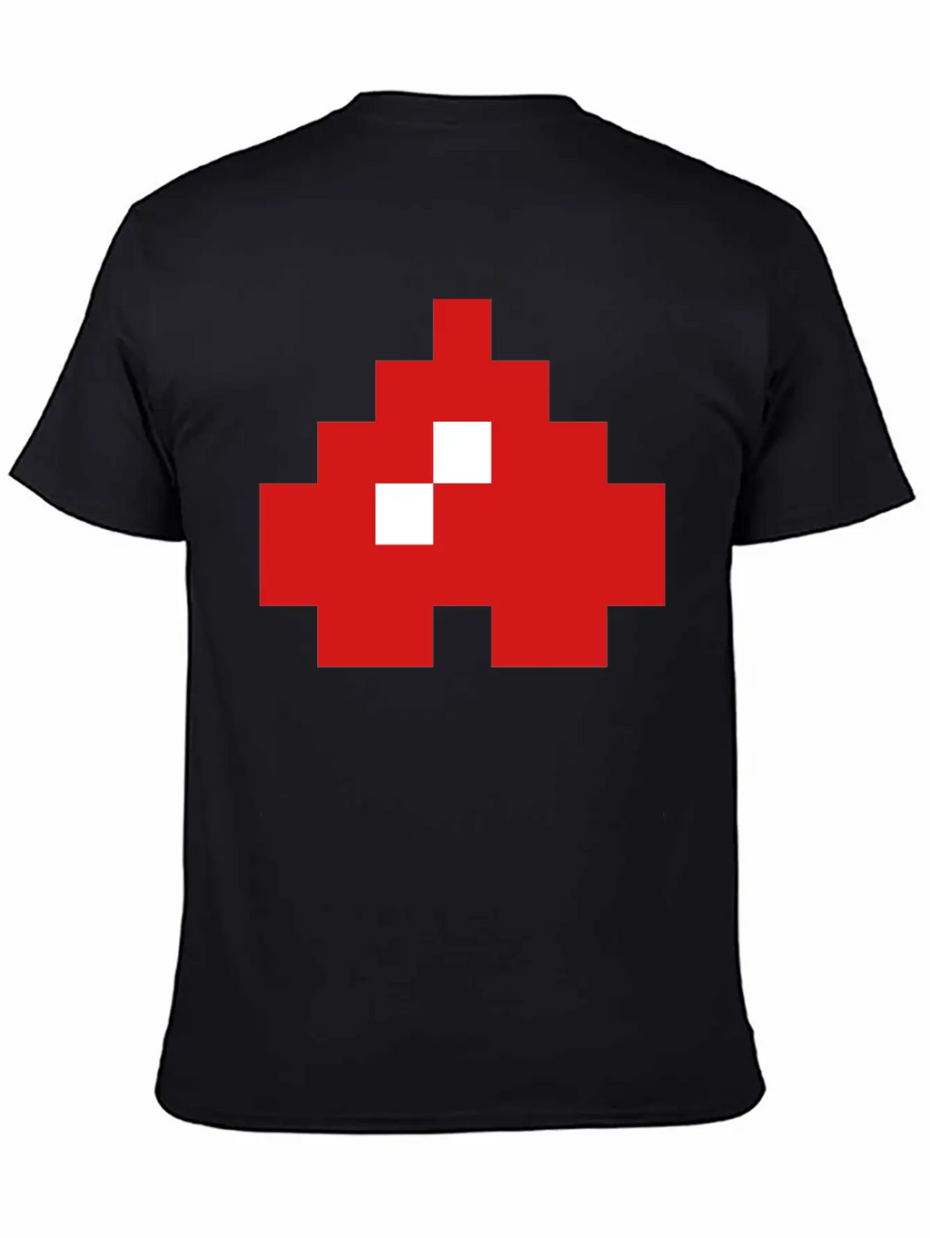 Upside Down 8 Bit Pixel Heart Unisex Casual T-Shirt – Clean Design For Daily Comfort
