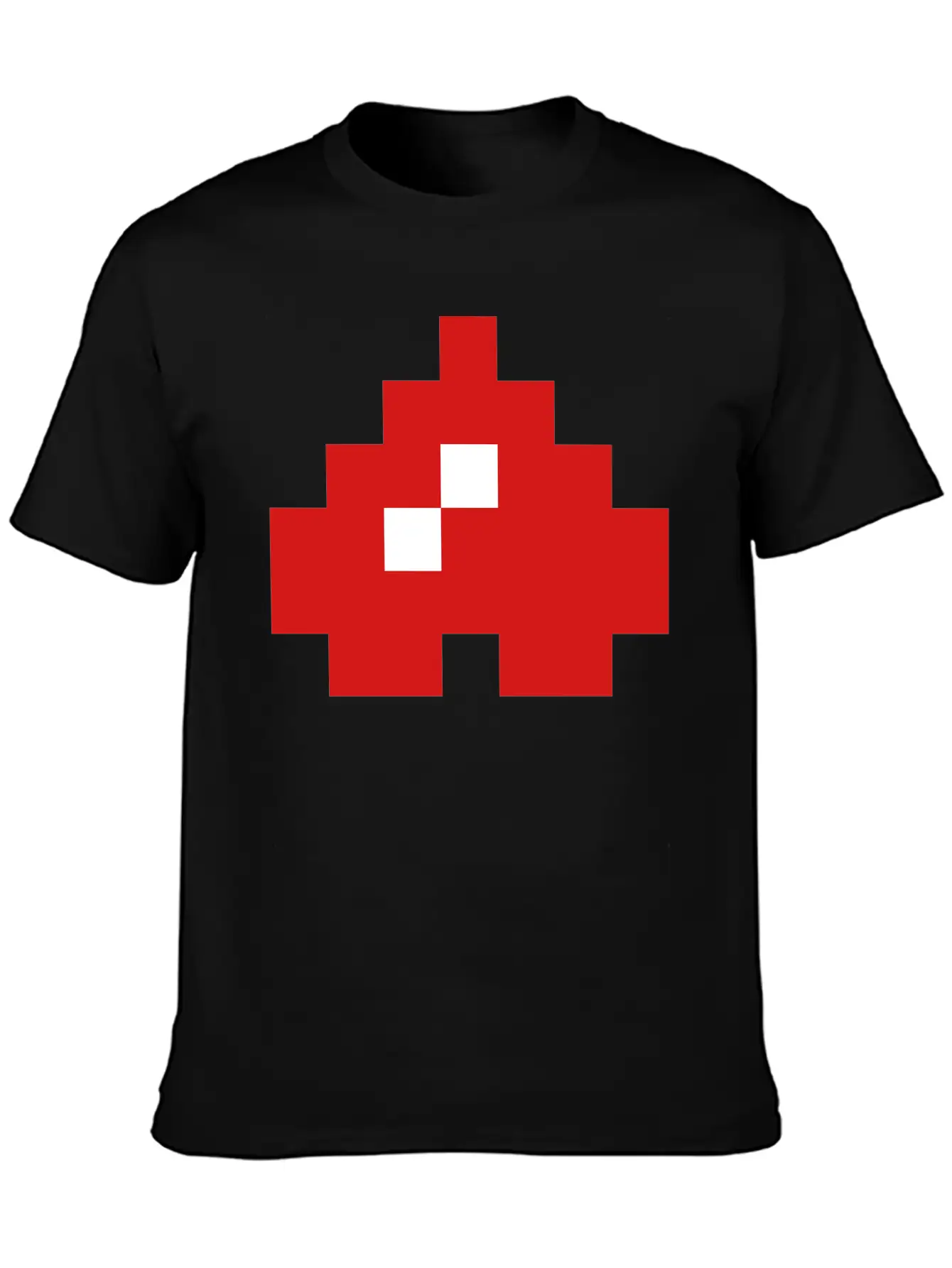 Upside Down 8 Bit Pixel Heart Unisex Casual T-Shirt – Clean Design For Daily Comfort