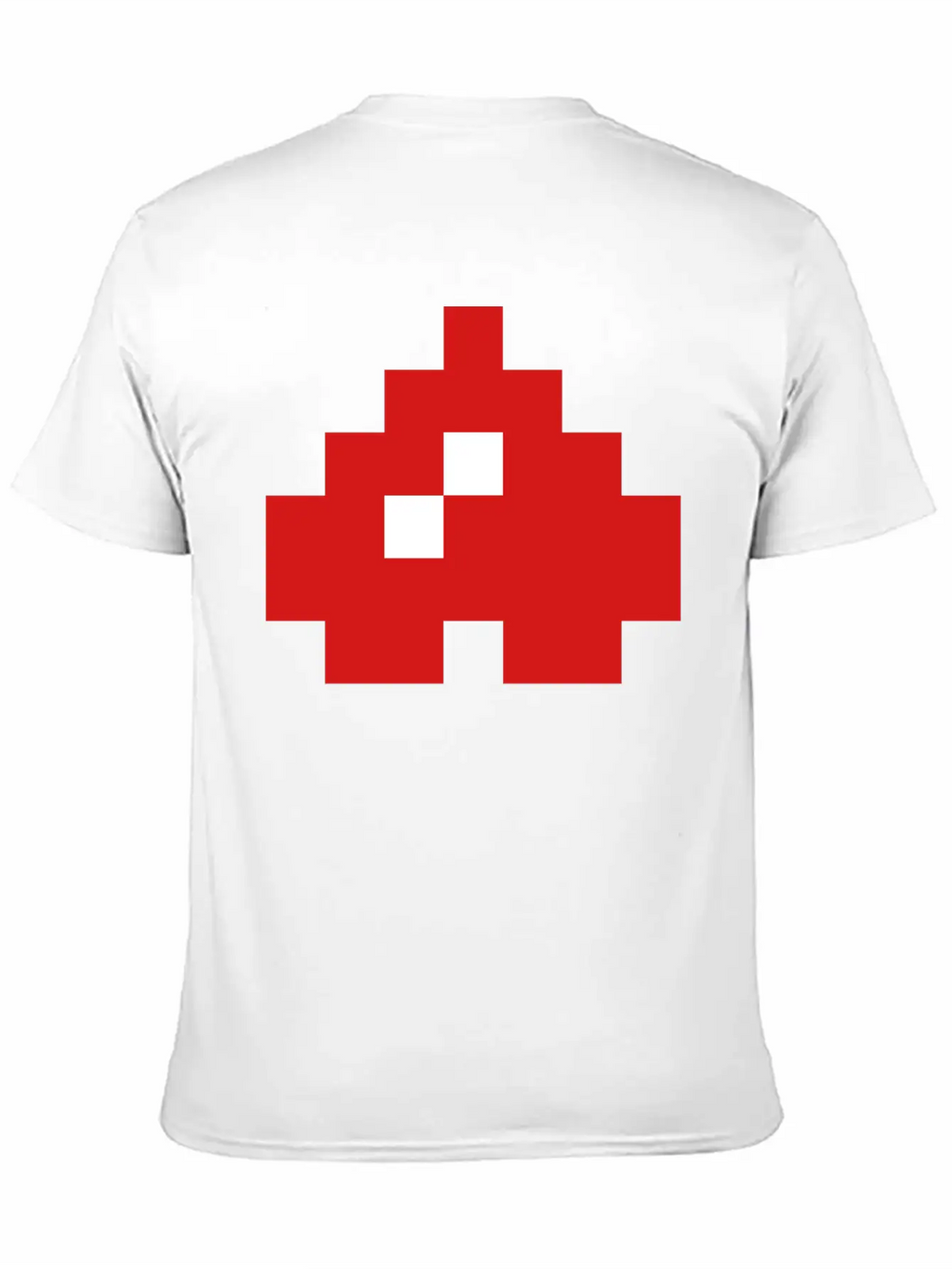Upside Down 8 Bit Pixel Heart Unisex Casual T-Shirt – Clean Design For Daily Comfort
