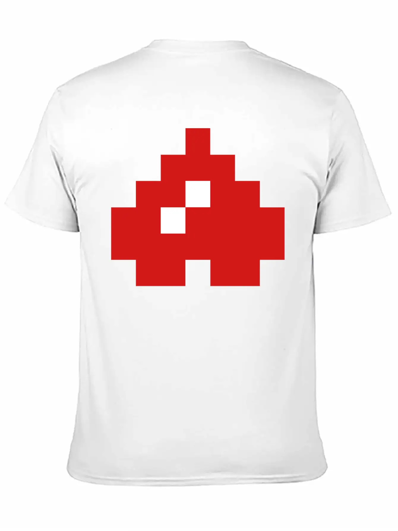 Upside Down 8 Bit Pixel Heart Unisex Casual T-Shirt – Clean Design For Daily Comfort