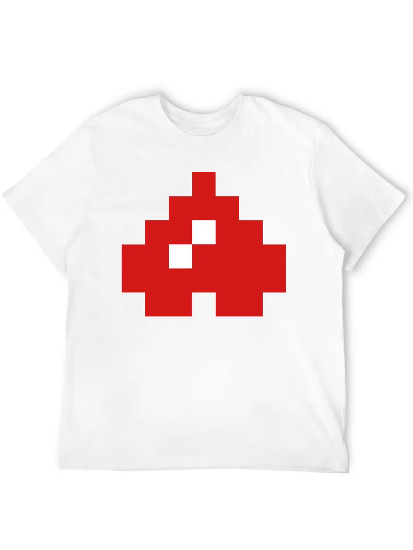 Upside Down 8 Bit Pixel Heart Unisex Casual T-Shirt – Clean Design For Daily Comfort