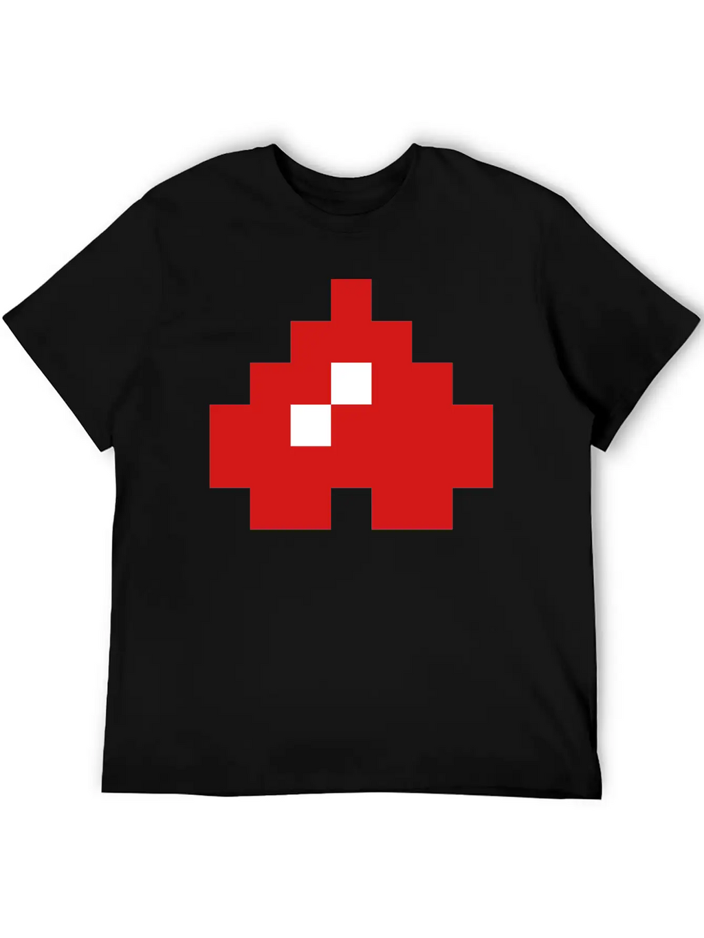 Upside Down 8 Bit Pixel Heart Unisex Casual T-Shirt – Clean Design For Daily Comfort