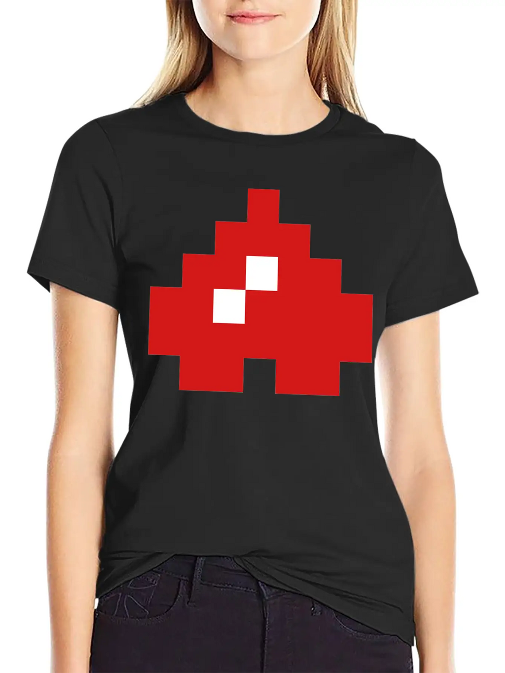 Upside Down 8 Bit Pixel Heart Unisex Casual T-Shirt – Clean Design For Daily Comfort