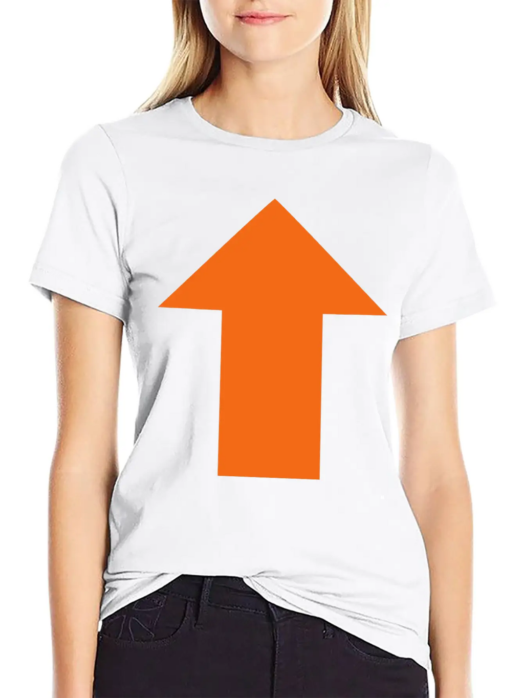 Upvote Style Arrow Unisex Casual T-Shirt – Clean Design For Daily Comfort