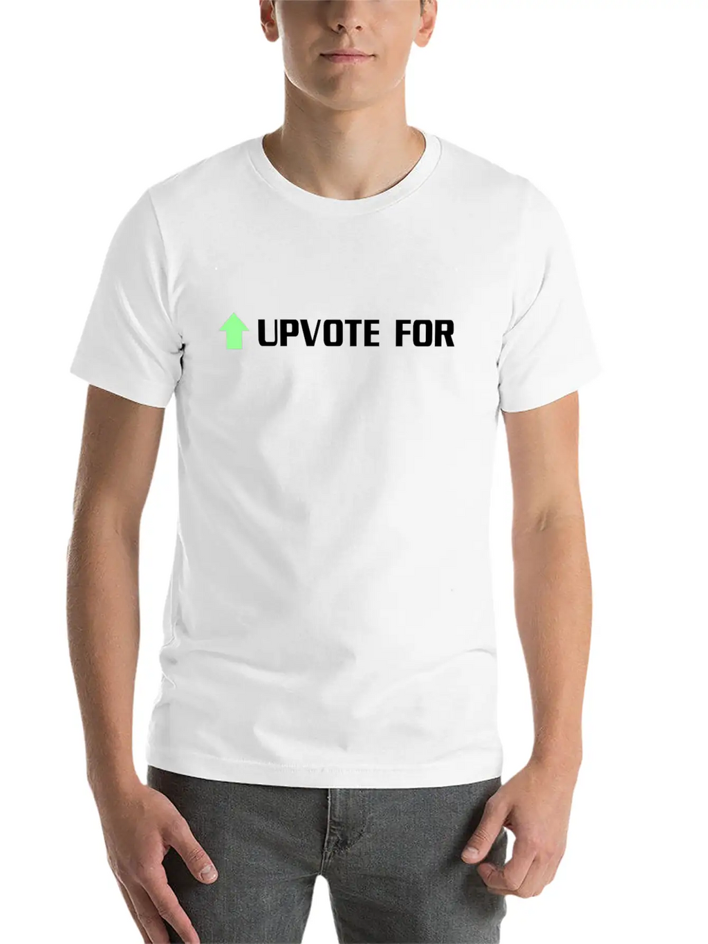 Upvote Unisex Casual T-Shirt – Clean Design For Daily Comfort