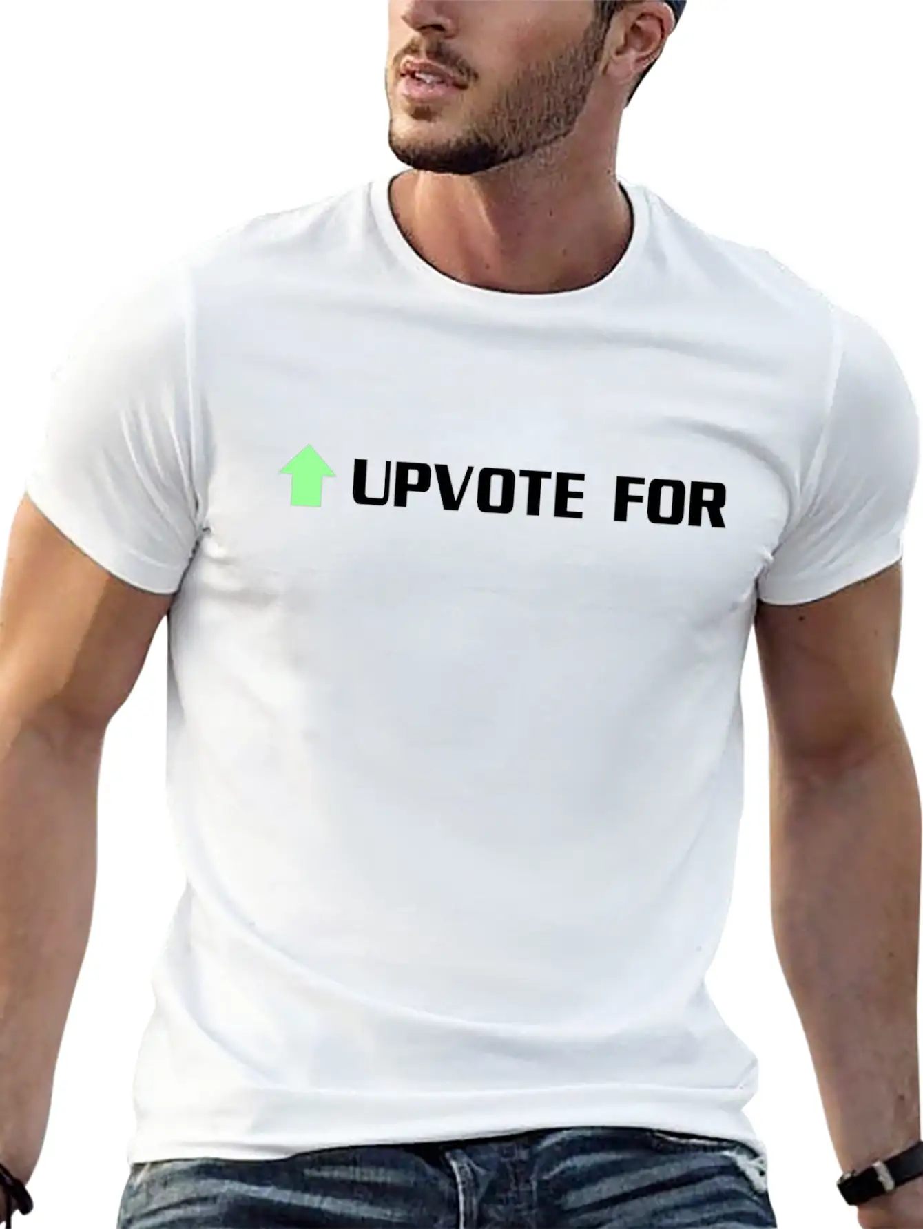 Upvote Unisex Casual T-Shirt – Clean Design For Daily Comfort