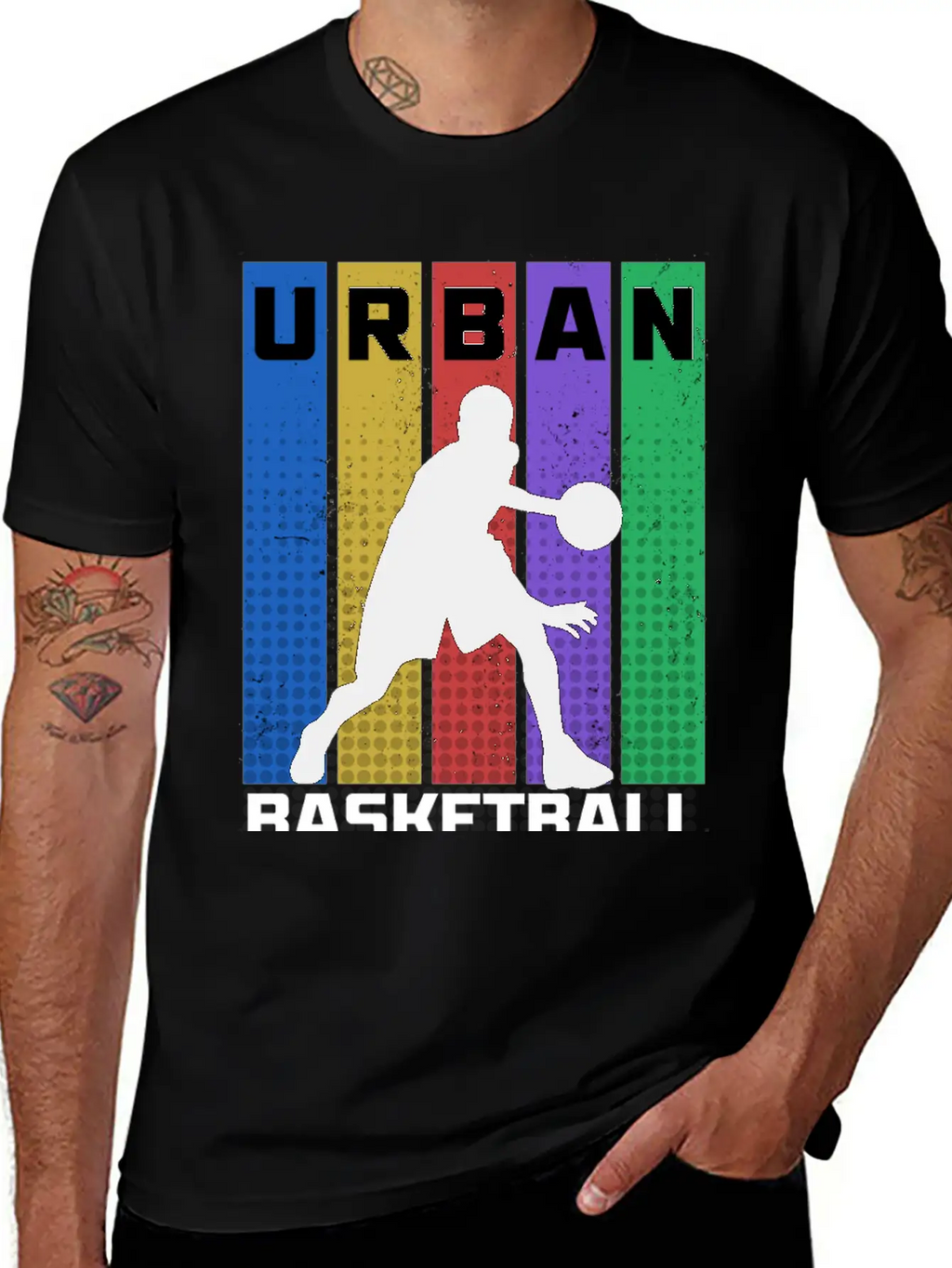 Urban Basketball Unisex Casual T-Shirt – Clean Design For Daily Comfort