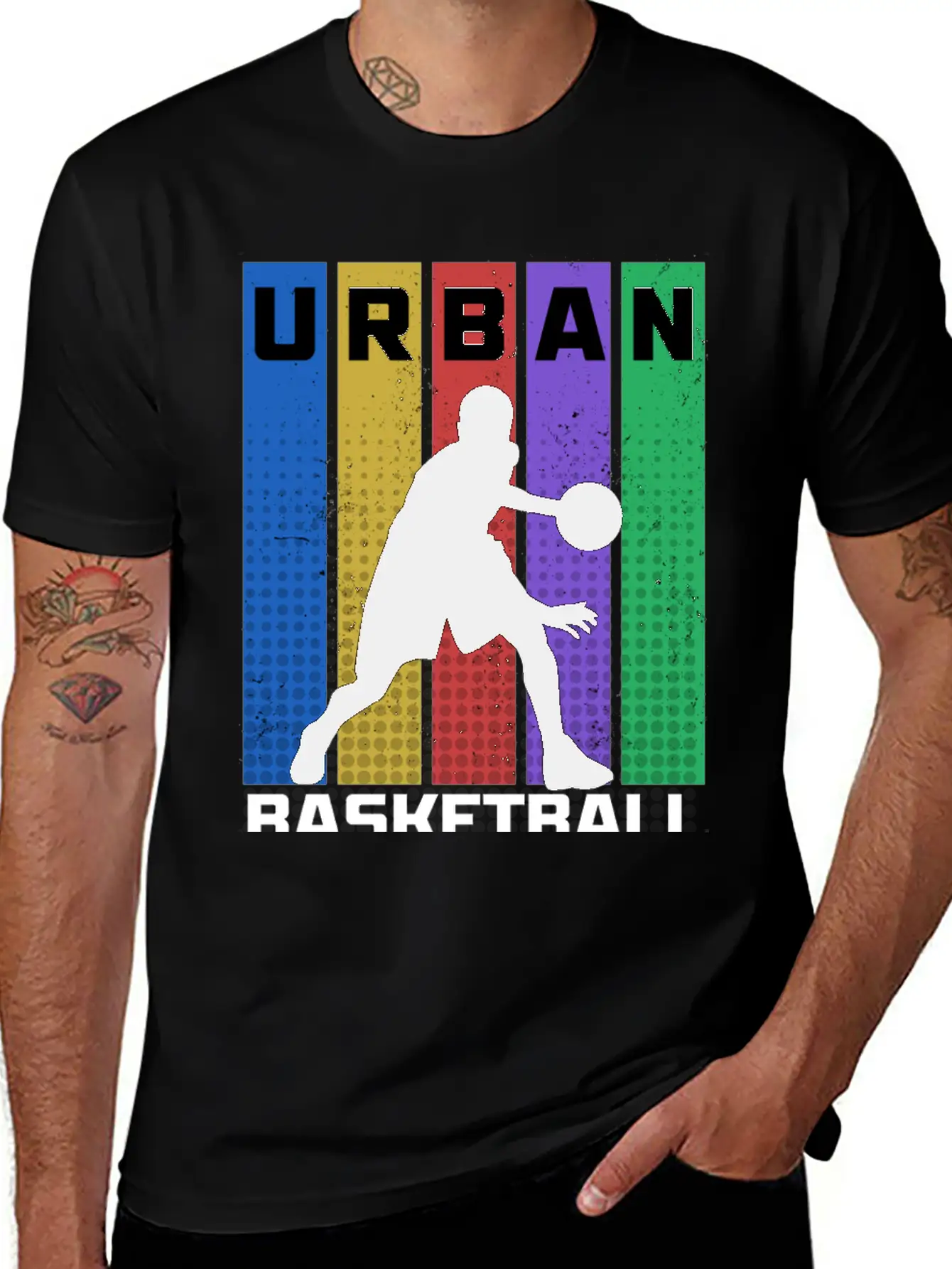 Urban Basketball Unisex Casual T-Shirt – Clean Design For Daily Comfort