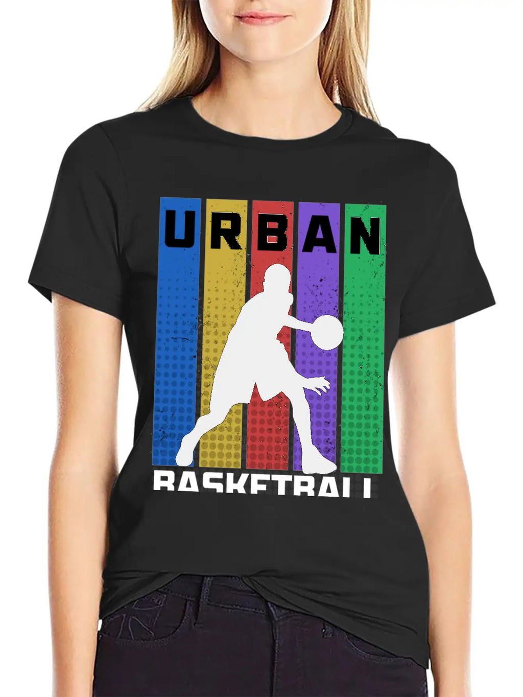 Urban Basketball Unisex Casual T-Shirt – Clean Design For Daily Comfort