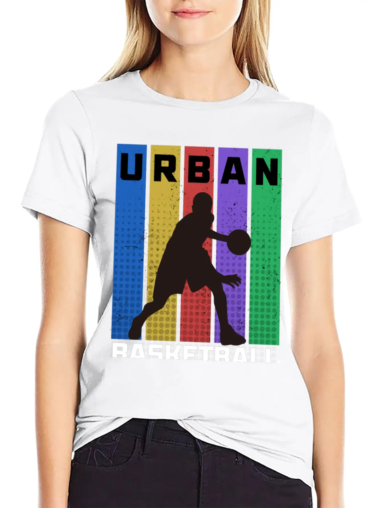 Urban Basketball Unisex Casual T-Shirt – Clean Design For Daily Comfort