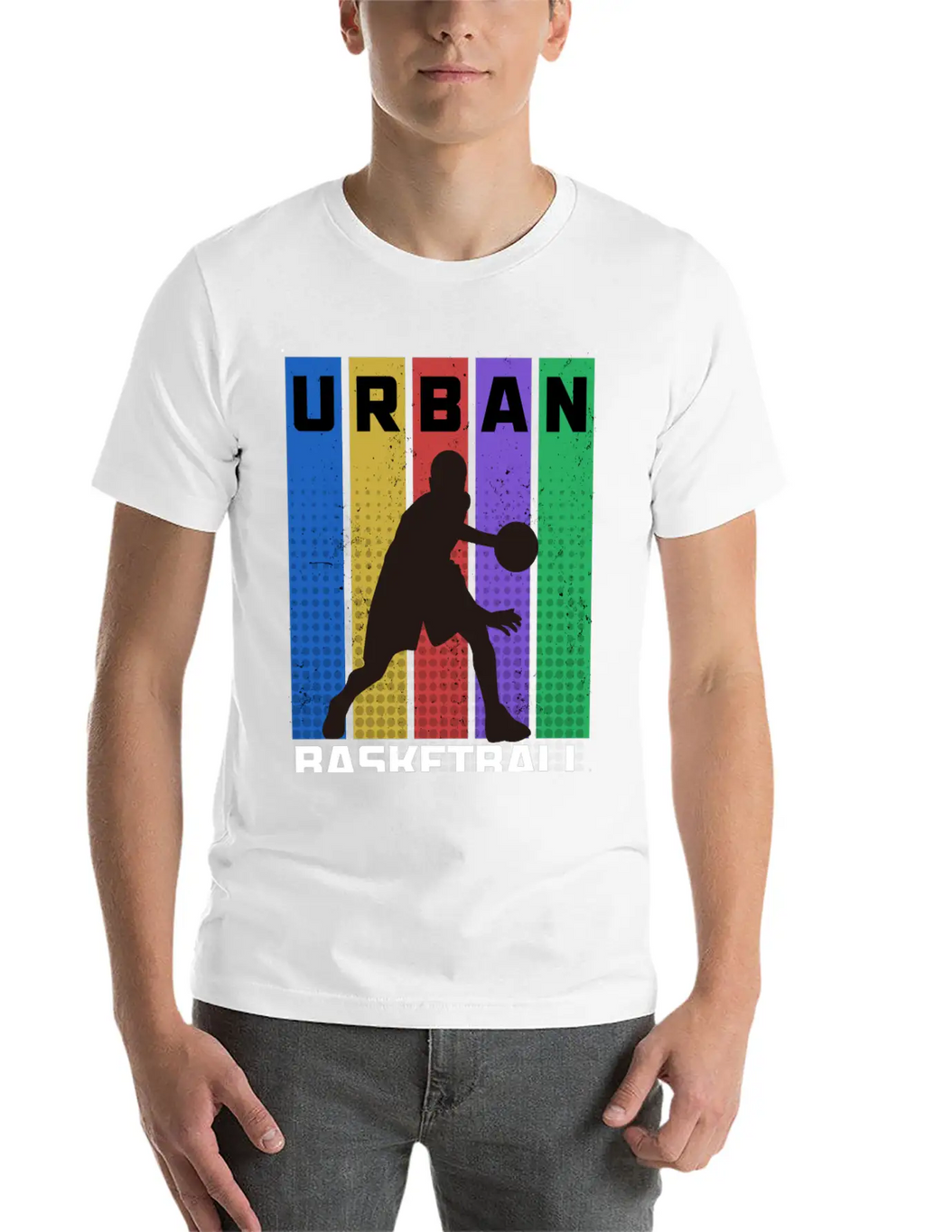 Urban Basketball Unisex Casual T-Shirt – Clean Design For Daily Comfort