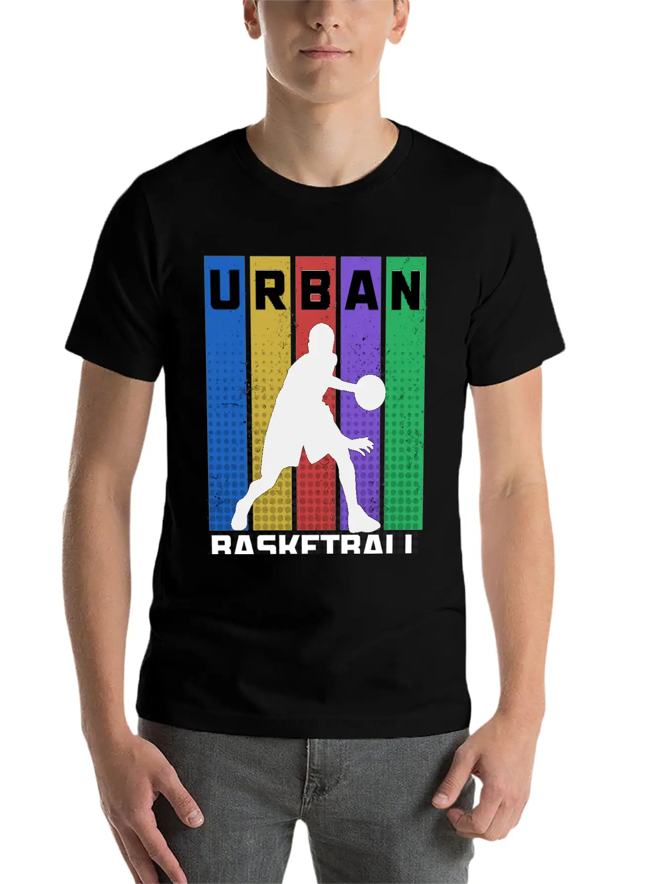 Urban Basketball Unisex Casual T-Shirt – Clean Design For Daily Comfort