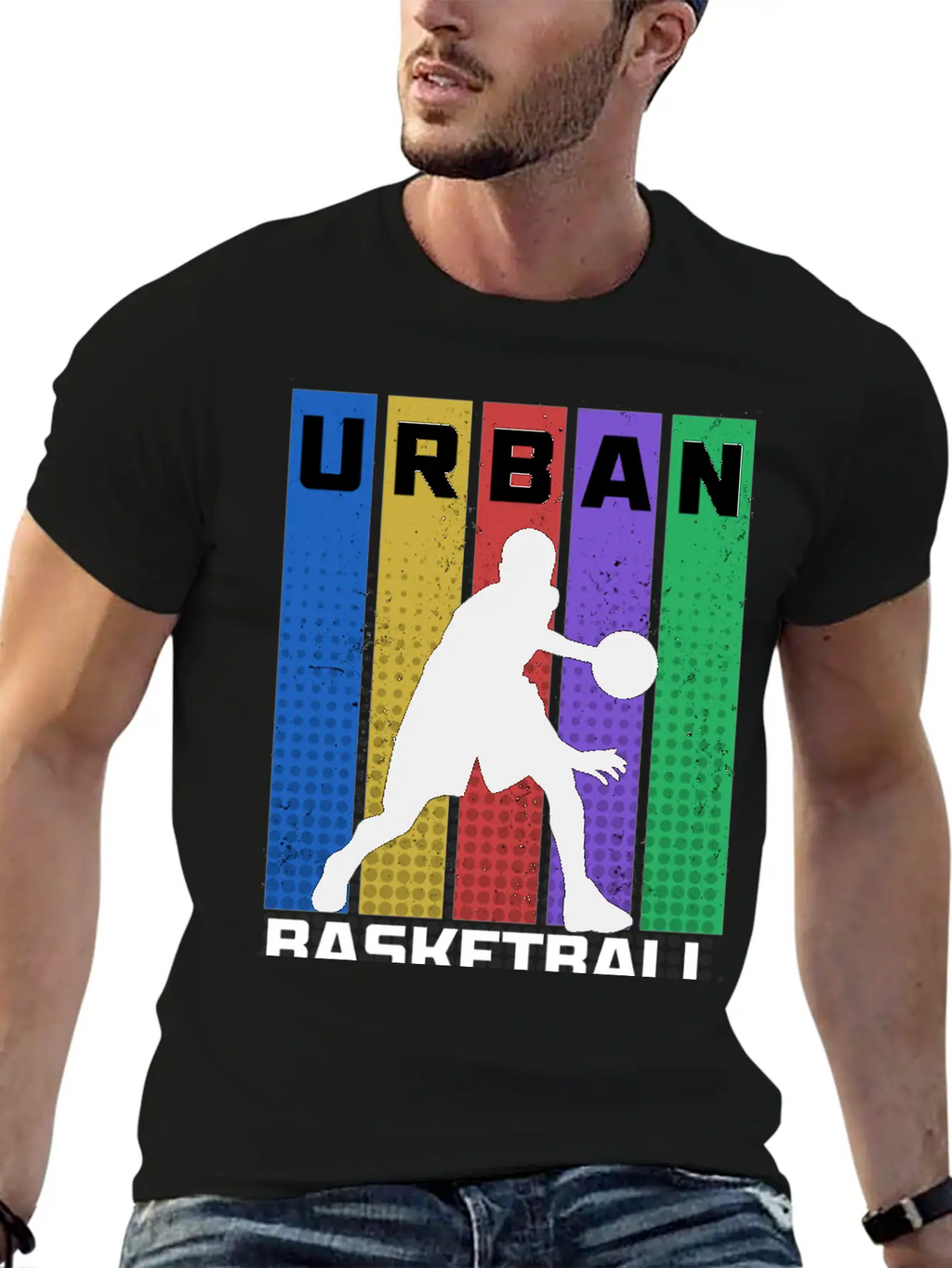 Urban Basketball Unisex Casual T-Shirt – Clean Design For Daily Comfort