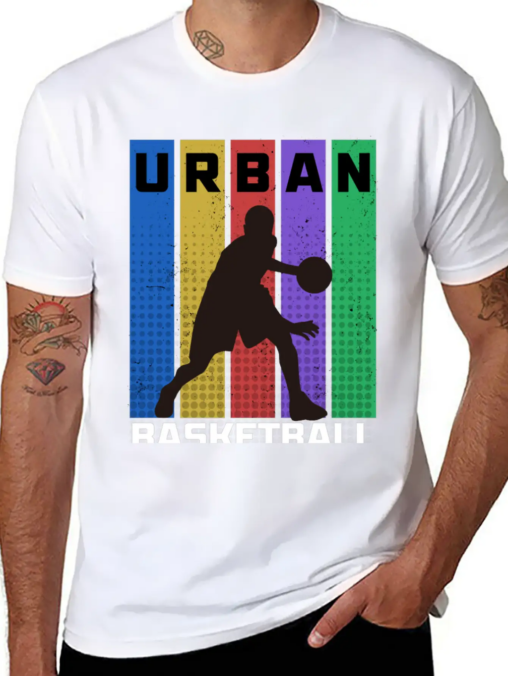 Urban Basketball Unisex Casual T-Shirt – Clean Design For Daily Comfort