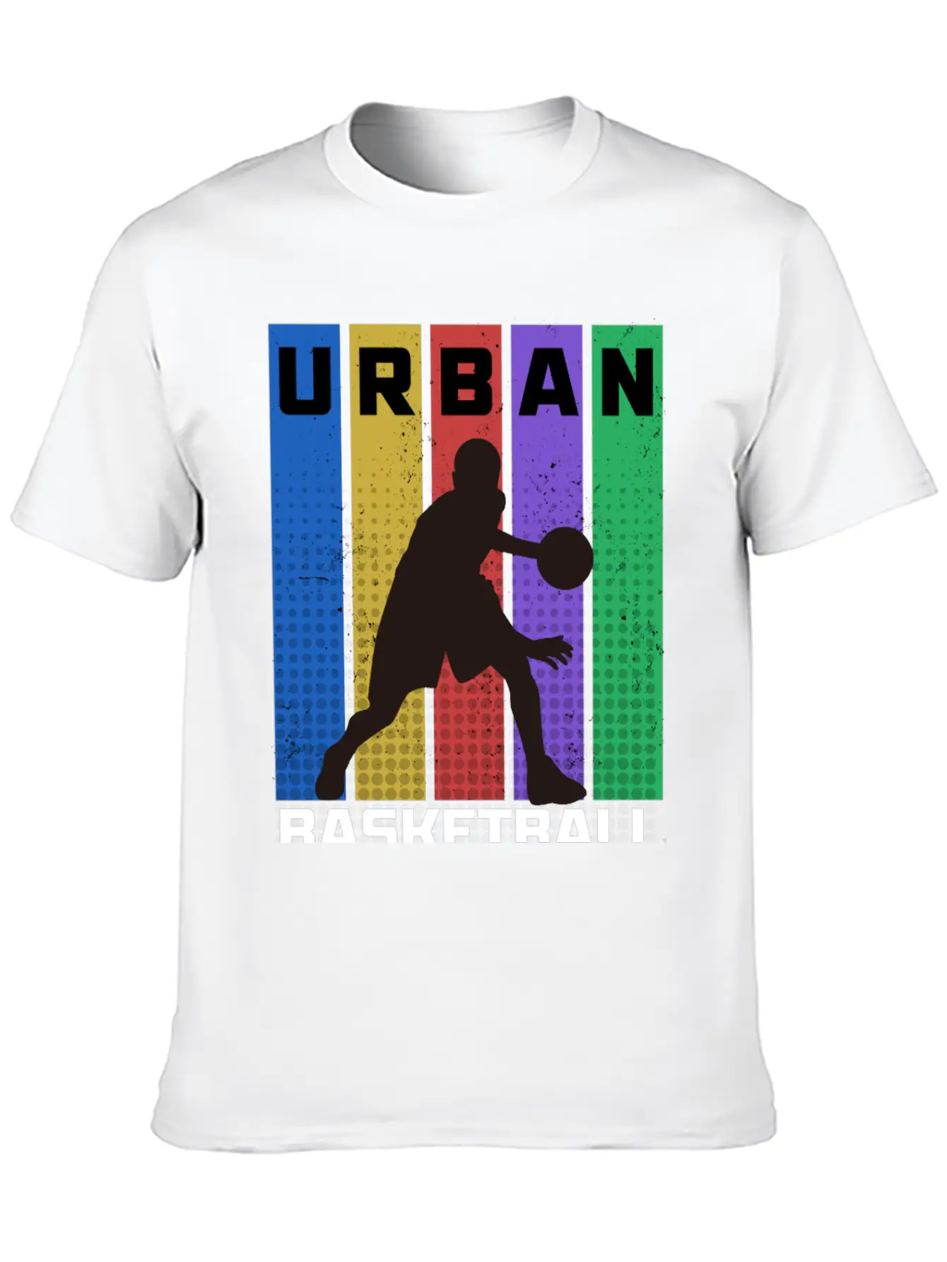 Urban Basketball Unisex Casual T-Shirt – Clean Design For Daily Comfort