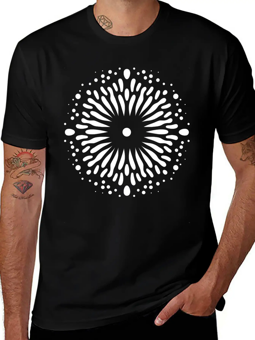 Urban City Chic With Chladni Oscillation Classic Fit Graphic Tee For Daily Comfort – Unisex Cotton Shirt