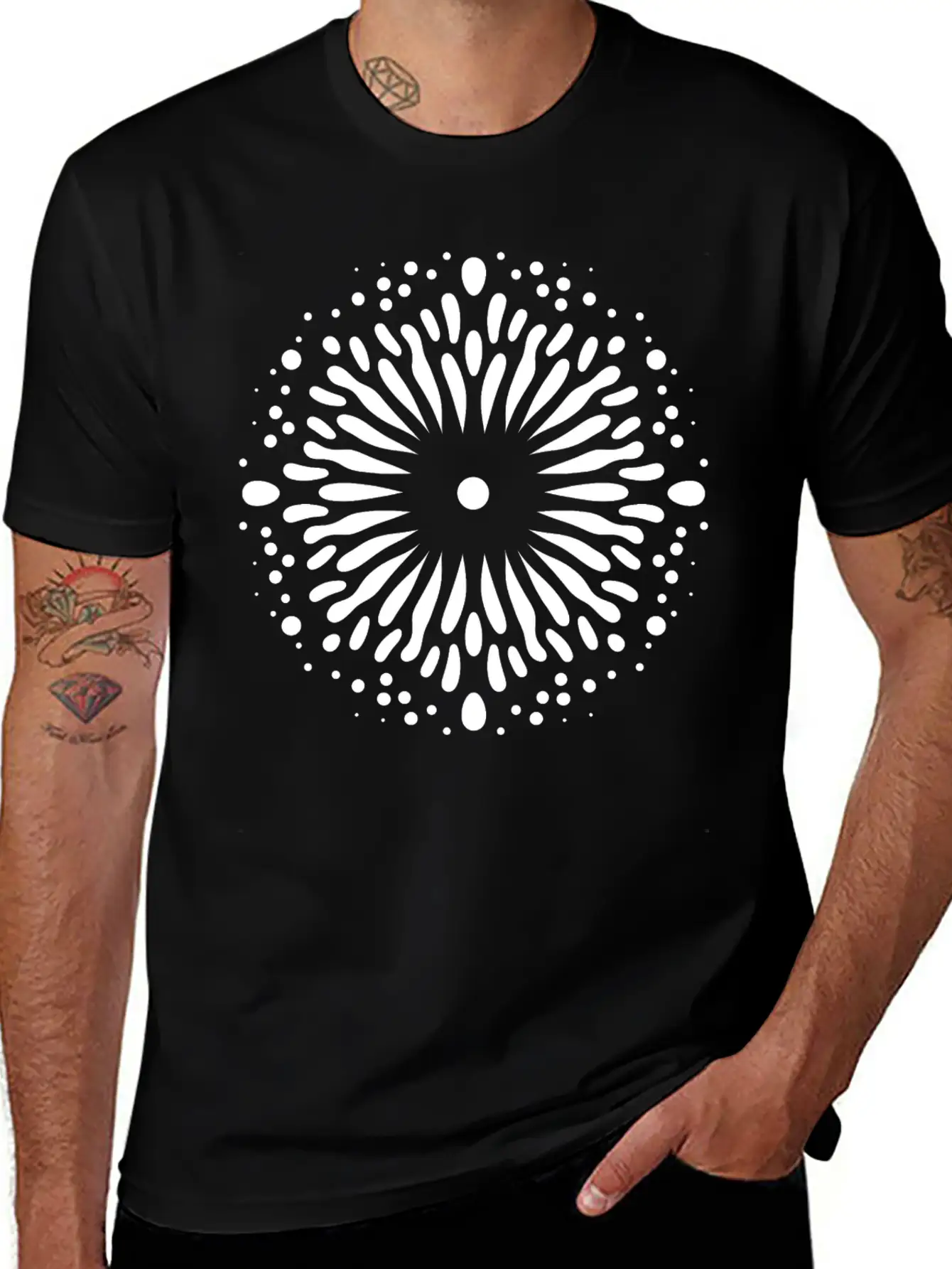 Urban City Chic With Chladni Oscillation Classic Fit Graphic Tee For Daily Comfort – Unisex Cotton Shirt