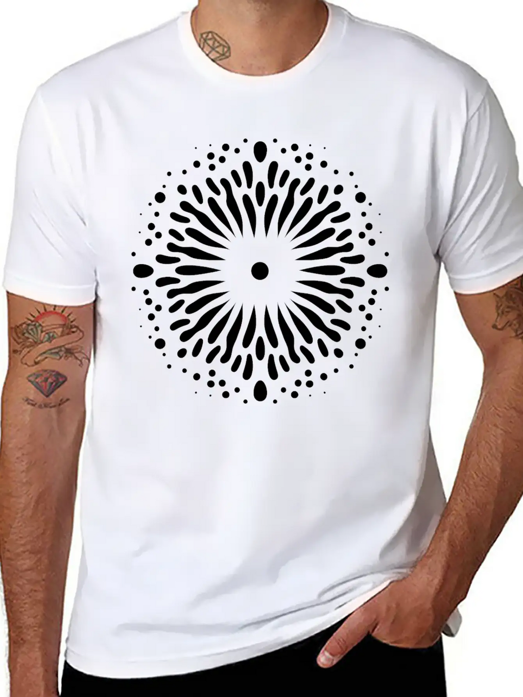 Urban City Chic With Chladni Oscillation Classic Fit Graphic Tee For Daily Comfort – Unisex Cotton Shirt