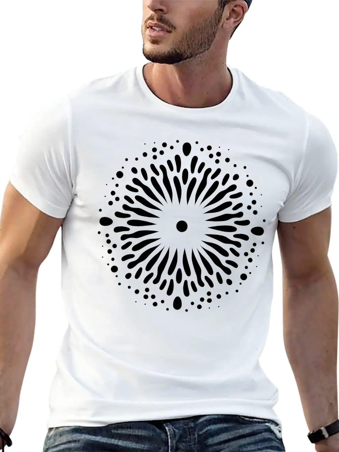 Urban City Chic With Chladni Oscillation Classic Fit Graphic Tee For Daily Comfort – Unisex Cotton Shirt