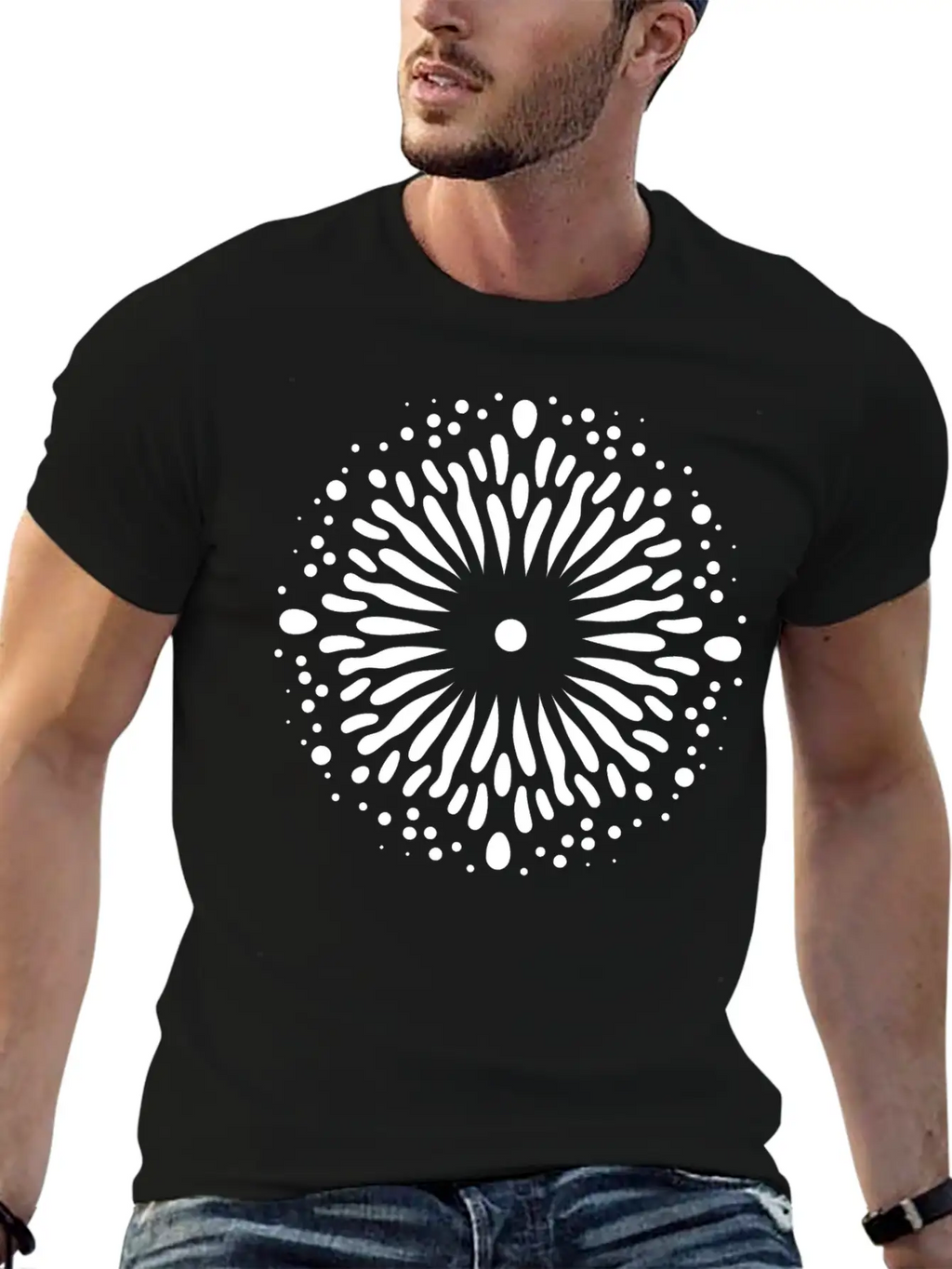 Urban City Chic With Chladni Oscillation Classic Fit Graphic Tee For Daily Comfort – Unisex Cotton Shirt