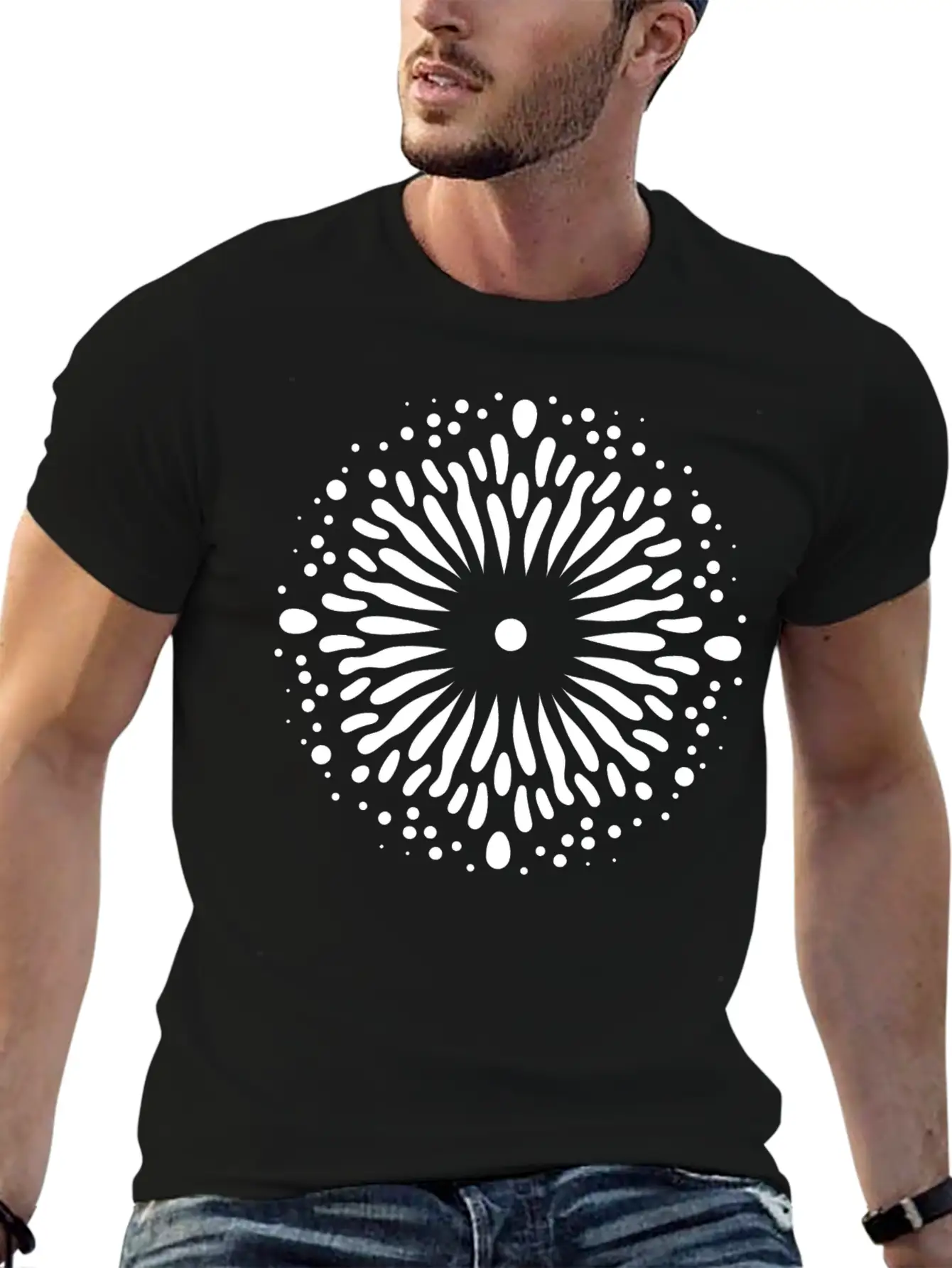 Urban City Chic With Chladni Oscillation Classic Fit Graphic Tee For Daily Comfort – Unisex Cotton Shirt