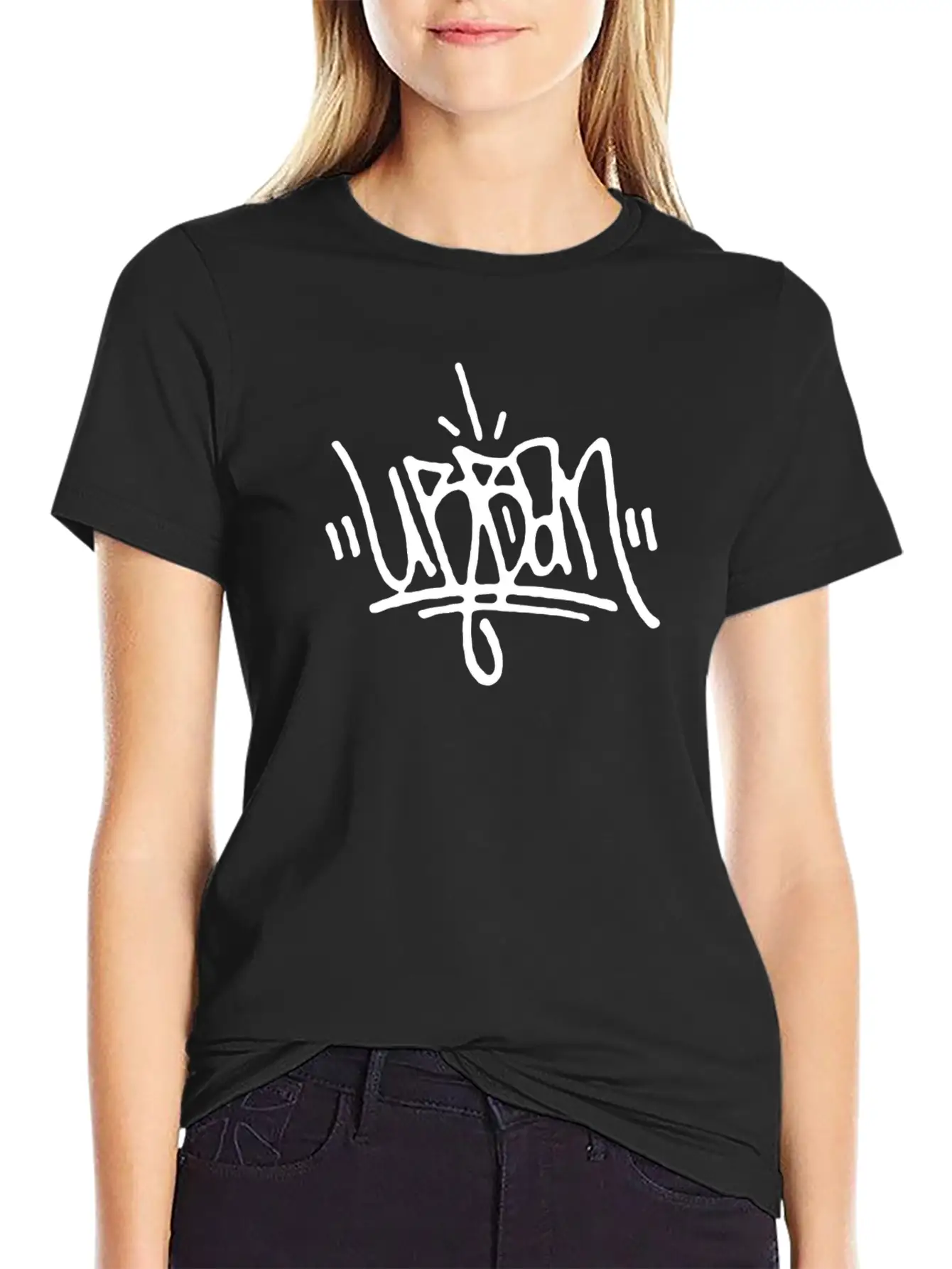 Urban Graffiti Style Stylish Everyday T-Shirt – Unisex Basic Cotton Tee