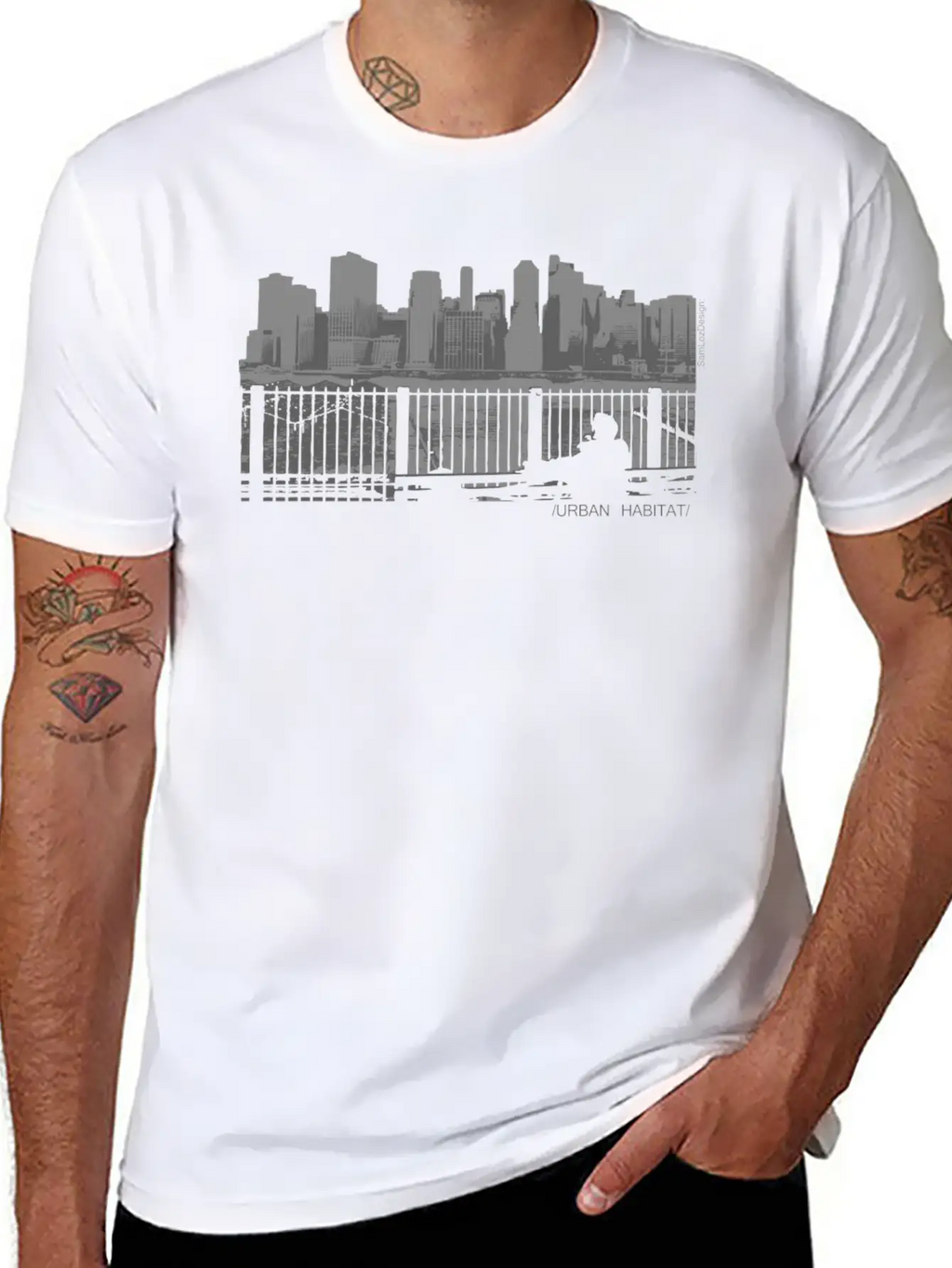 Urban Habitat Stylish Everyday T-Shirt – Unisex Basic Cotton Tee