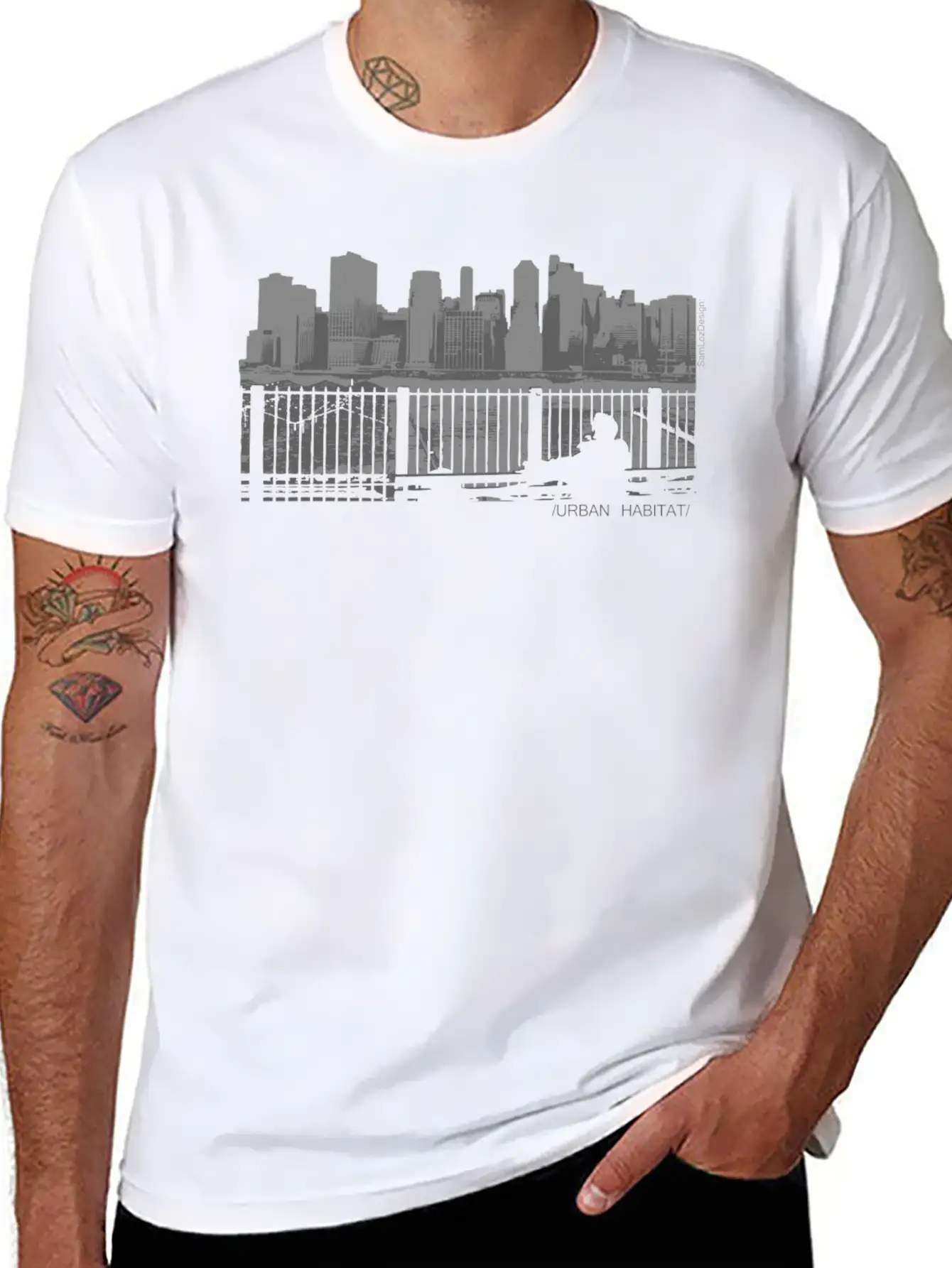 Urban Habitat Stylish Everyday T-Shirt – Unisex Basic Cotton Tee