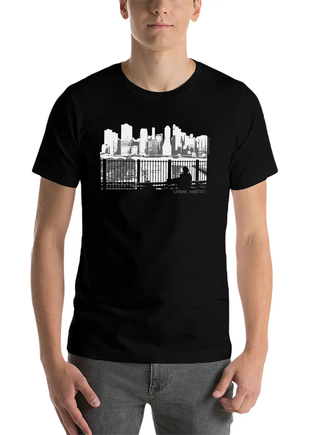 Urban Habitat Stylish Everyday T-Shirt – Unisex Basic Cotton Tee