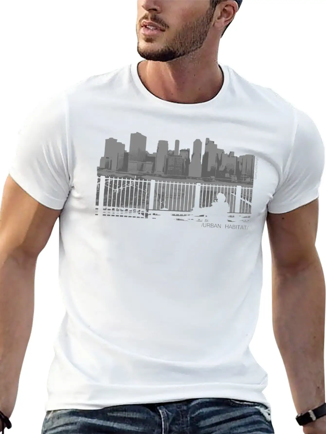 Urban Habitat Stylish Everyday T-Shirt – Unisex Basic Cotton Tee