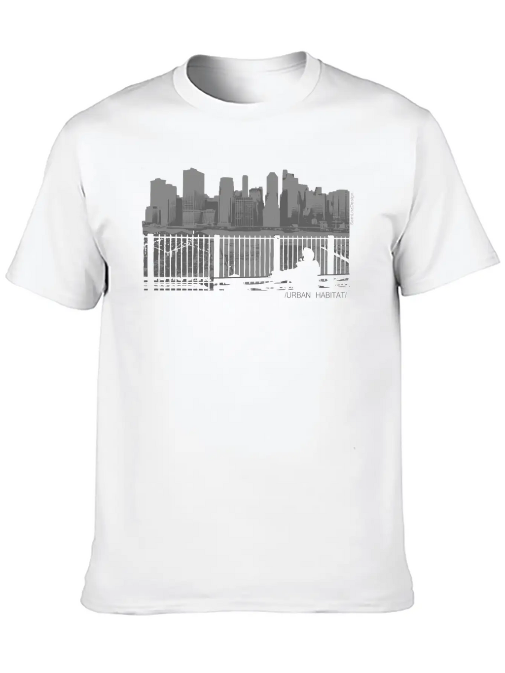 Urban Habitat Stylish Everyday T-Shirt – Unisex Basic Cotton Tee