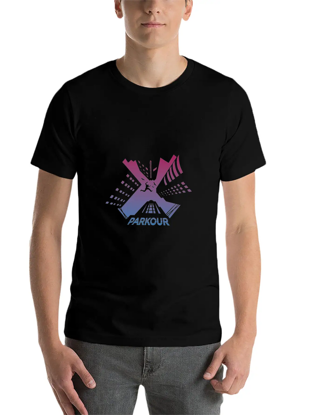 Urban Parkour Traceur Stylish Everyday T-Shirt – Unisex Basic Cotton Tee