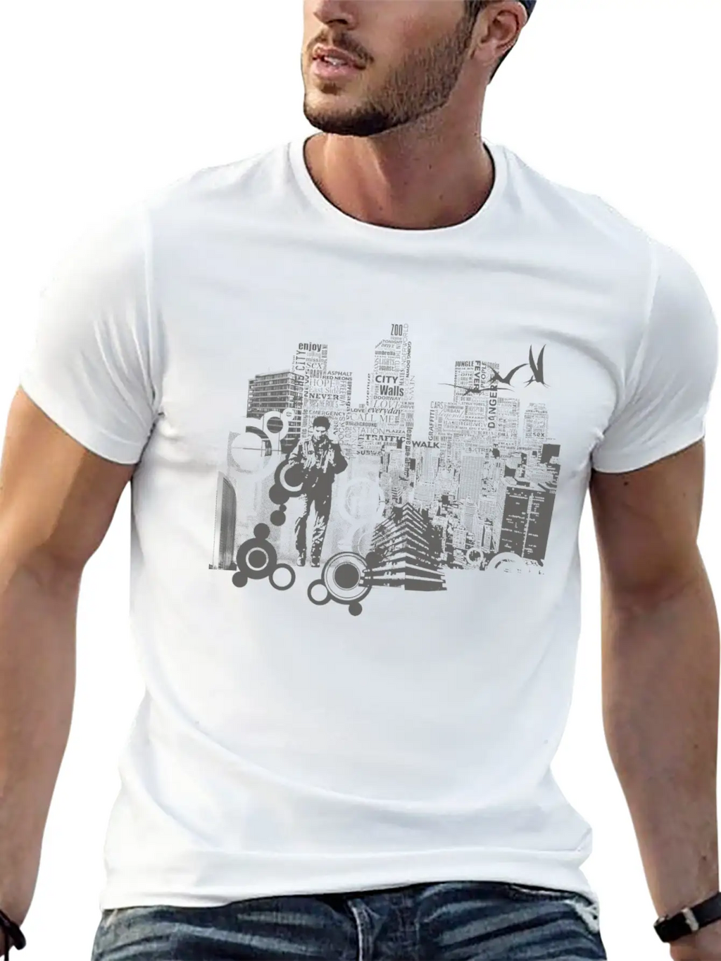 Urban Story Stylish Everyday T-Shirt – Unisex Basic Cotton Tee